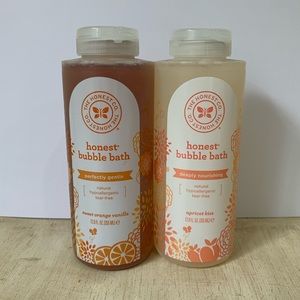 2pk Honest Bubble Bath 12oz
